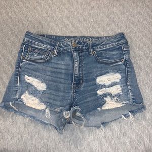 American eagle high rise shorts